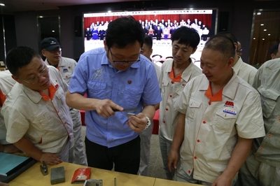 大國工匠走進通用技術沈陽機床,弘揚勞模精神、傳承工匠技藝